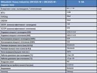 Mitsubishi Heavy Industries SRF25ZS-W + SRC25ZS-W -... - small - 3