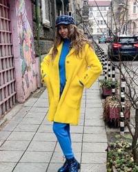 Шапка от вълна и акрил с козирка и катарама в различни... - 4