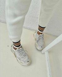 Бял комплект от плетиво - 3