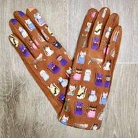 Ръкавици с изображение на котета в пет разцветки - 4