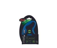 Flexi New Classic XS въже 3 м/8 кг - син - 2