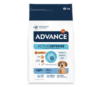 Advance Dog Mini Adult Light 3кг - с пилешко и ориз - 1