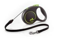 Flexi Black Design S cord 5m./12kg. зелен - 1