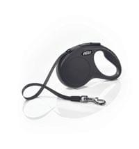 Flexi New Classic S лента 5 м/15 кг - черен - 1