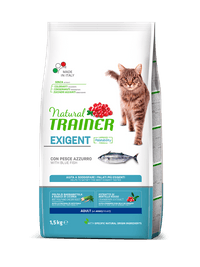 924926  NT Cat Exigent Blue Fish 1.5kg – с лефер - 1