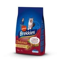 Brekkies Cat Delice Chicken Filled With Ham 20кг - 1