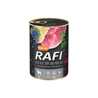 Консерва за куче RAFI с шунка и боровинки 400гр - 1