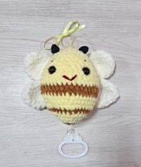 Музикална плетена пчеличка (с латерна) - 2