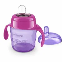Philips AVENT Чаша за лесен преход с дръжки 6м+, 200 мл,... - 1 Philips AVENT Чаша за лесен преход с дръжки 6м+, 200 мл,... - 1