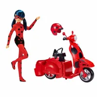 MIRACULOUS Калинката и Котарака Трансформиращ се Скутер с... - 2
