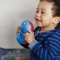 Philips AVENT Чаша със сламка 200 мл, с дръжки, 9м+, СИНЯ... - 2