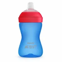 Philips AVENT Неразливаща се чаша с мек накрайник, 300мл,... - 1 Philips AVENT Неразливаща се чаша с мек накрайник, 300мл,... - 1