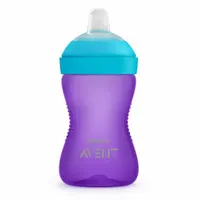 Philips AVENT Неразливаща се чаша с мек накрайник, 300мл,... - 1 Philips AVENT Неразливаща се чаша с мек накрайник, 300мл,... - 1