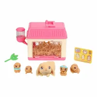 Little Live Pets Къщичка със зайче и бебета изненади Mama... - 2