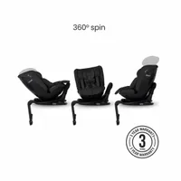 Столче за кола Motion 3 All Size 360 Iconic Black - 2