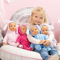 BAYER Кукла Зайче Anna Baby 38см. със звуци - 6