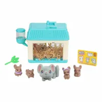 Little Live Pets Къщичка с мишле и бебета изненади Mama... - 2