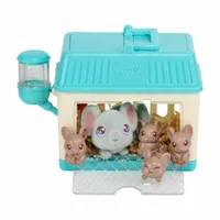 Little Live Pets Къщичка с мишле и бебета изненади Mama... - 2 Little Live Pets Къщичка с мишле и бебета изненади Mama... - 2