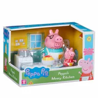 PEPPA PIG Кухня/Супермаркет с 2 фигури - 0 PEPPA PIG Кухня/Супермаркет с 2 фигури - 0
