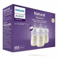 Комплект от 3 бр. шишета за хранене Natural Response 260... - 3 Комплект от 3 бр. шишета за хранене Natural Response 260... - 3