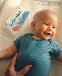 16 пакета Бебешки кърпички Water Wipes x 28 бр., 99.9 % вода - 2