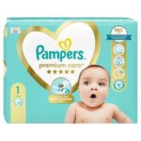 Pampers Premium Care VP, Размер 1, 2-5 kg, 72 броя - 1