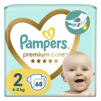 Pampers Premium Care VP, Размер 2, 4-8 kg, 68 броя - 0