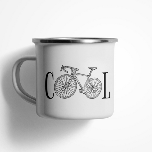 Емайлирано канче &amp;quot;Cool Bike&amp;quot;