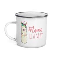 Емайлирано канче "Мама-лама" - small - 1