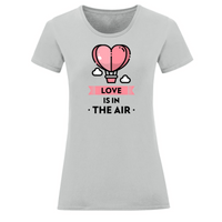 Тениска "Love Is In The Air" (дамска) - small - 0