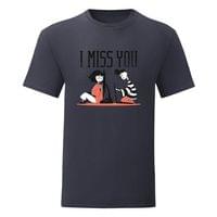 Тениска "Miss You" (мъжка) - small - 14