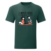 Тениска "Miss You" (мъжка) - small - 12