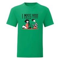 Тениска "Miss You" (мъжка) - small - 7