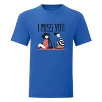Тениска "Miss You" (мъжка) - small - 1