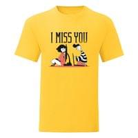 Тениска "Miss You" (мъжка) - small - 3