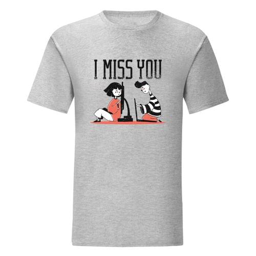Тениска &amp;quot;Miss You&amp;quot; (мъжка) - 1