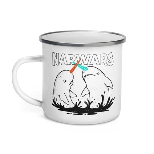 Емайлирано канче "Nar Wars" - 2