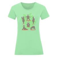 Дамска тениска "Sloth Yoga" - small - 9