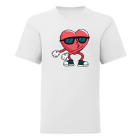 Тениска "Heart Flossing" (детска) - small - 0