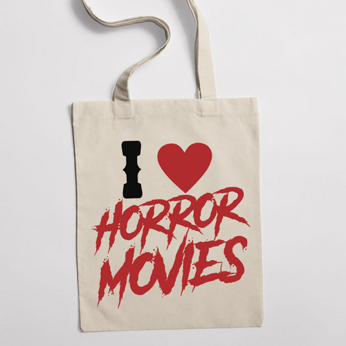 Eко чанта "I Love Horror Movies" - 2
