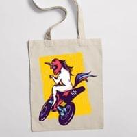Eко чанта "Unicorn Biker" - small - 1