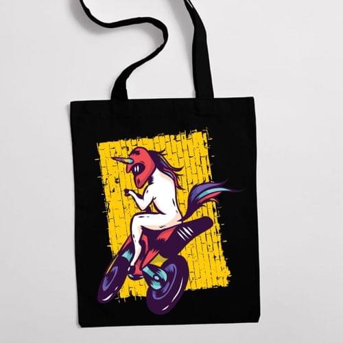 Eко чанта &amp;quot;Unicorn Biker&amp;quot; - 1