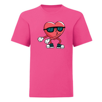 Тениска "Heart Flossing" (детска) - small - 7