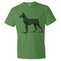 Мъжка тениска "Доберман" - small - 4