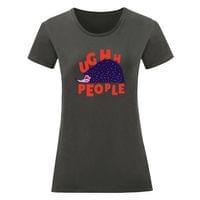 Дамска тениска "Ughhh, People" - small - 3