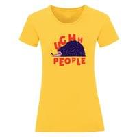 Дамска тениска "Ughhh, People" - small - 6
