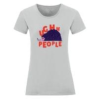 Дамска тениска "Ughhh, People" - small - 10
