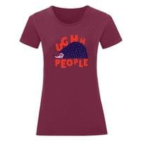 Дамска тениска "Ughhh, People" - small - 12