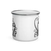 Емайлирано канче "Морски панделки" - small - 2