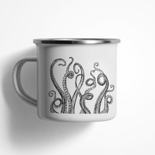 Емайлирано канче &amp;quot;Морски панделки&amp;quot; - 1